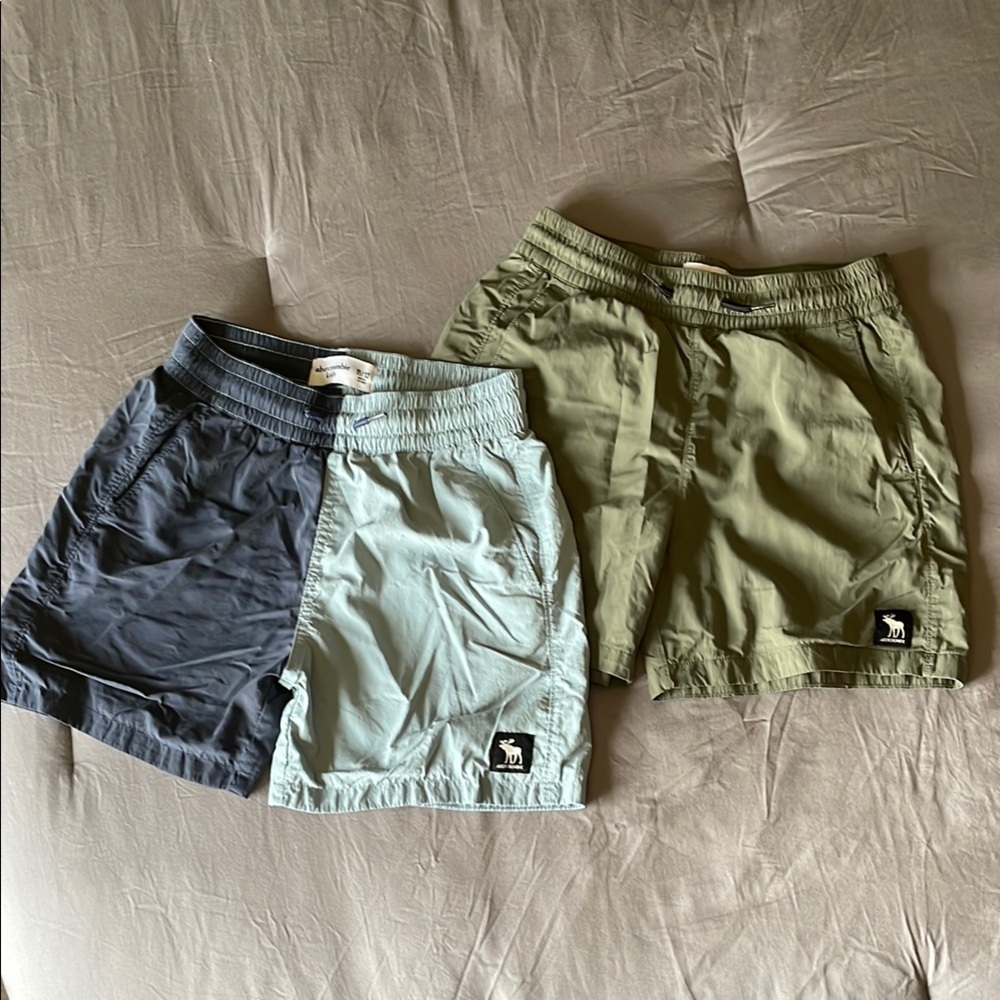 Abercrombie Kids Pool to Play Shorts 2 Pack 11/12
